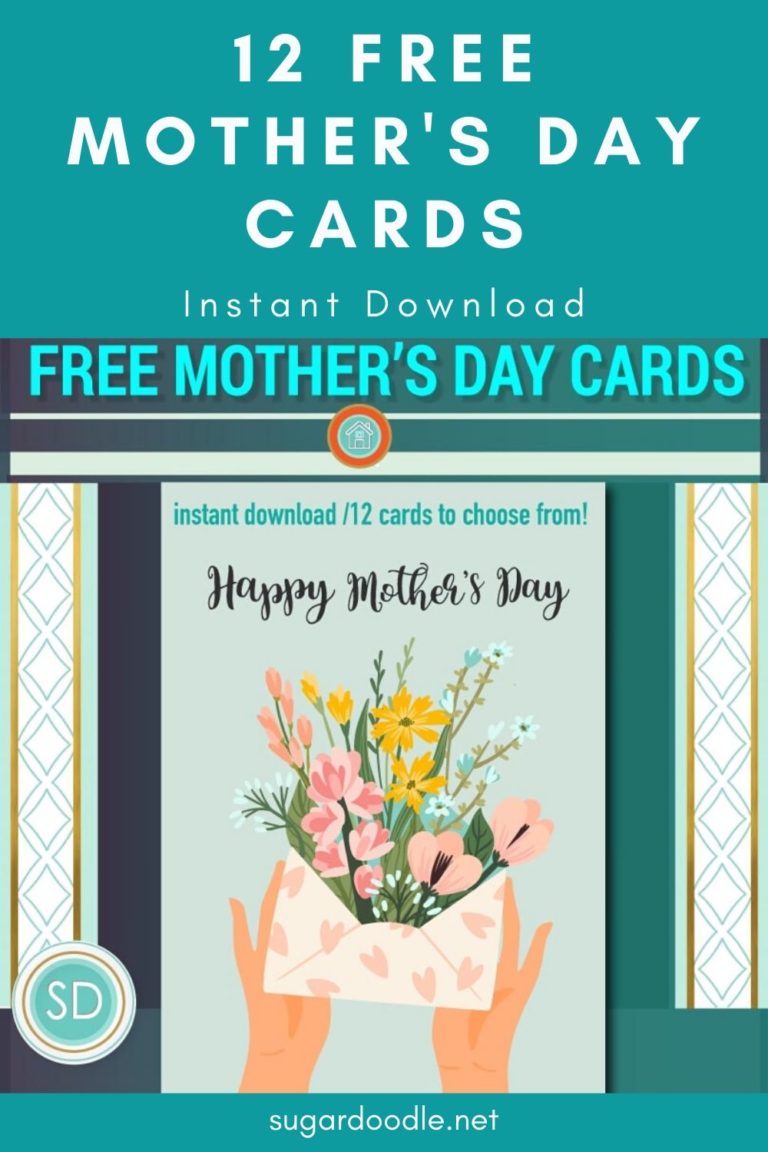 12 Mother’s Day Cards You Can Instantly Download | Sugardoodle.Net